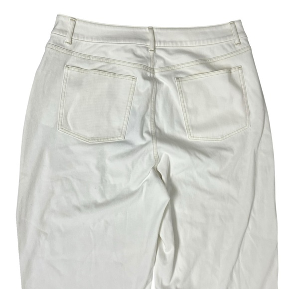 HALARA Flex High Waisted Pockets Rolled Hem Wide Leg Jeans - Picture 12 of 14